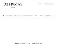 Tablet Screenshot of dthomas.com