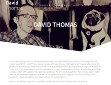 Tablet Screenshot of dthomas.ca